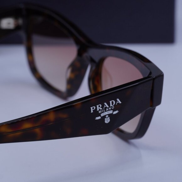 Prada PRB09S 17N50L Butterfly Sunglasses – Root Havana main image 4